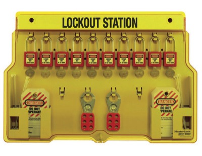 Stations et boîte de consignation Master Lock